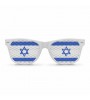 משקפיים כחול לבן 